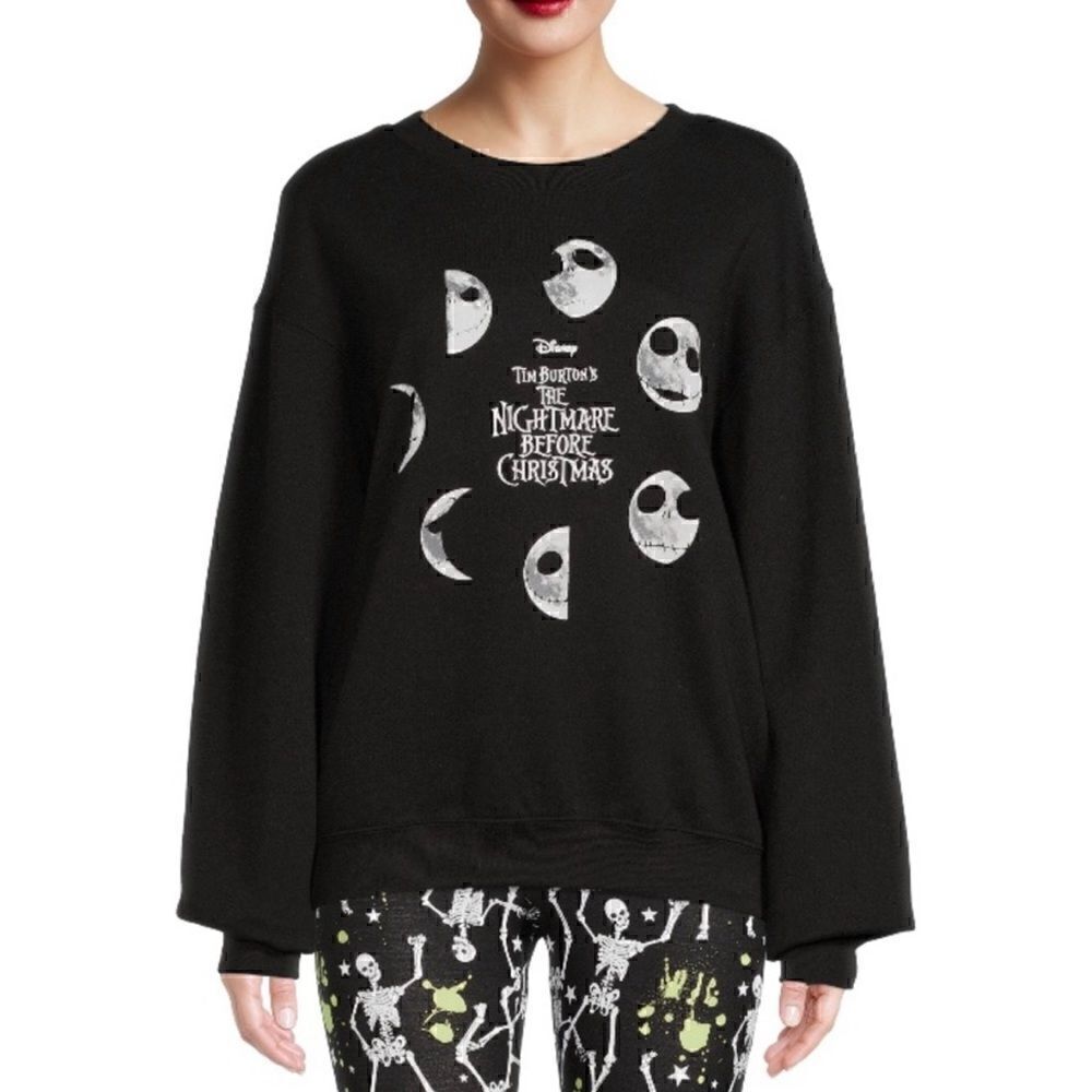 Disney nightmare before Christmas crewneck sweatshirt size medium